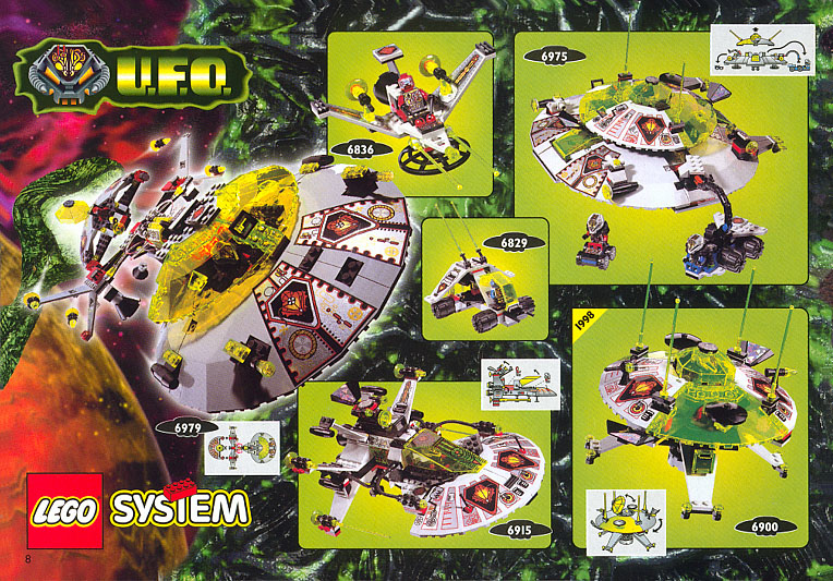 1998 LEGO Catalog 4112635/4112636NA Page 8